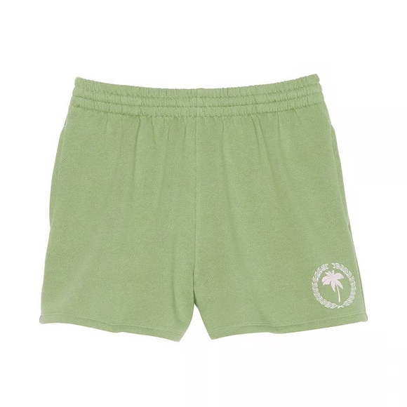 PINK IVY FLEECE RELAXED SHORTS - Picture 2 of 2